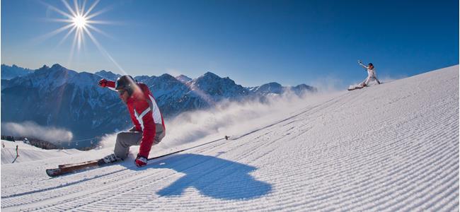 Winter holiday Dolomites